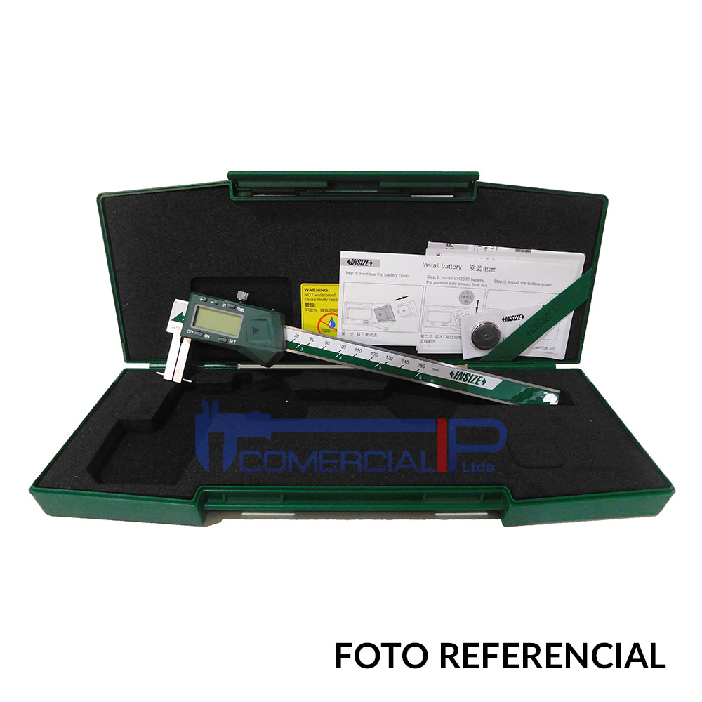 1121-150A PIE DE METRO DIGITAL 12X300MM (RANURA INTERIOR) INSIZE (OC) - Imagen 1