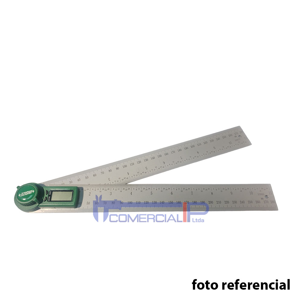 2176-300-1 TRANSPORTADOR DE ANGULO 200MM (0-360° / 0,1°) INSIZE - Imagen 1