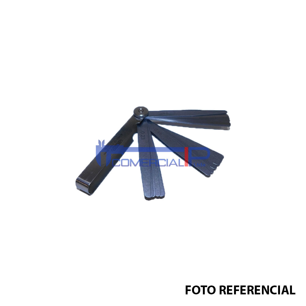 4602-32 FEELER METRICO 0.03-1.0MM (L=100MM) 32 PZAS. INSIZE - Imagen 1