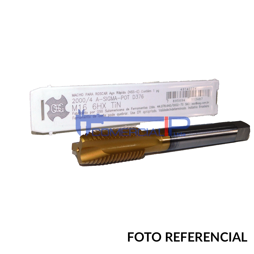 49140334 MACHO MQ M18-2.5 HSSE-TiN 104 OSG - Imagen 1