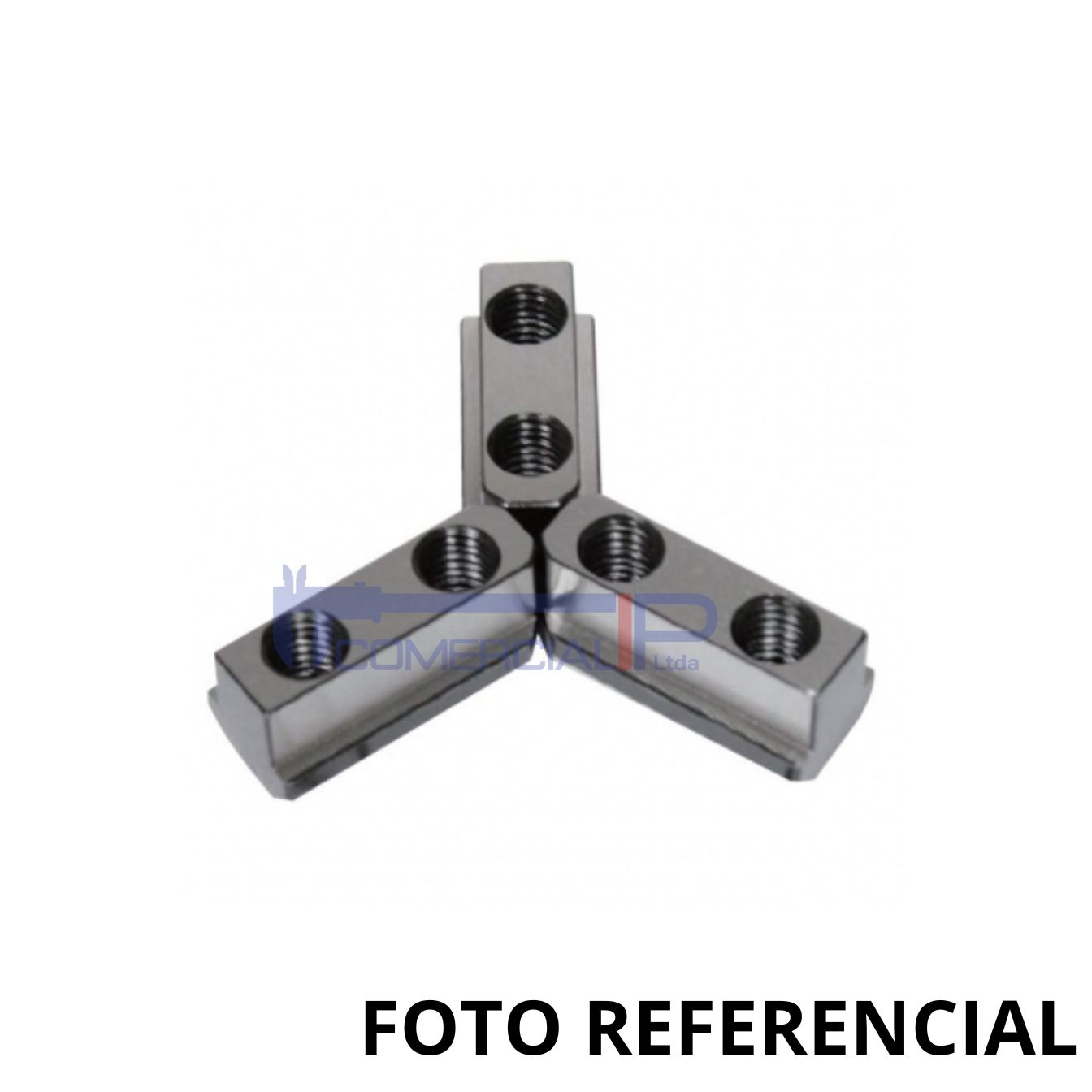 B206T TUERCA T PLATO HIDRAULICO 8' VERTEX - Imagen 1