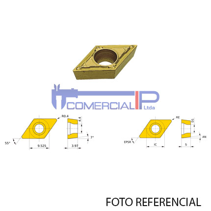 DCMT11T304 VP15TF MITSUBISHI DCMT11T304 VP15TF MITSUBISHI - Imagen 1