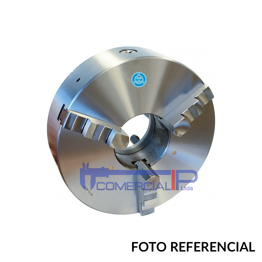 K11-320-400-500 PLATO DE TORNO 12.5x320MM 3G (P/HUSILLO 100MM) UNIVERSAL MANTON - Imagen 1