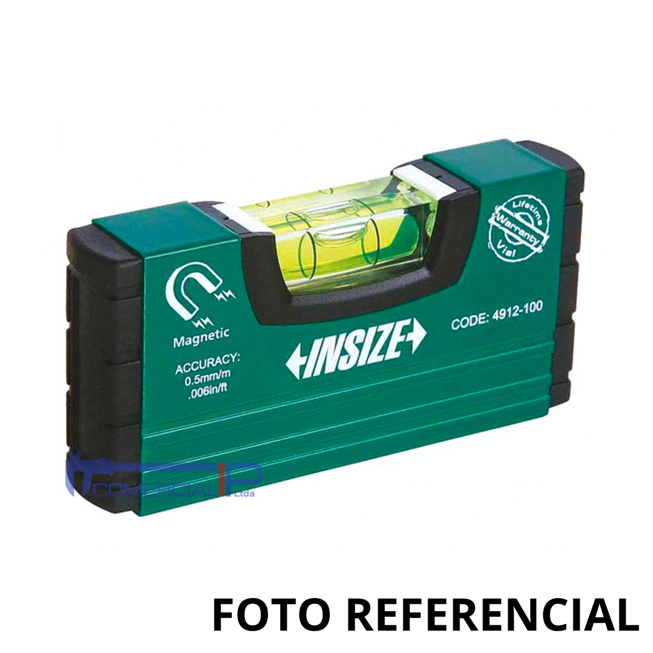 XDCFVTYBUNIM,L NIVEL MANUAL C/BASE MAGNETICA 4912-100 INSIZE - Imagen 1